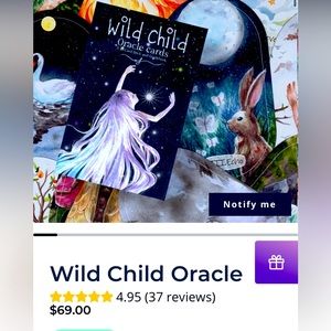 Wild Child Oracle card deck.